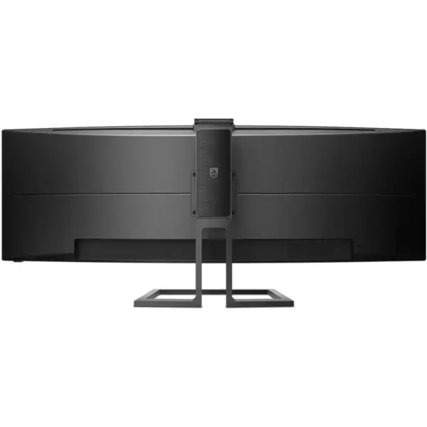 Philips Brilliance 499P9H 48.8 Inch Dual Quad HD ( DQHD ) 5120 x 1440 5ms GTG 70Hz 32:9 Webcam USB Hub Speaker Microphone KVM Switch Adaptive Sync Curved Widescreen WLED LCD VA Monitor, Textured Black