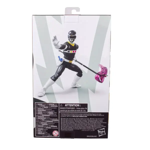 Power Rangers Lightning Collection In Space Black Ranger Figure