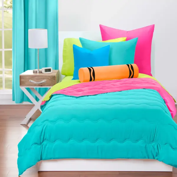 Crayola Turquoise Comforter Sets (Full/Queen)