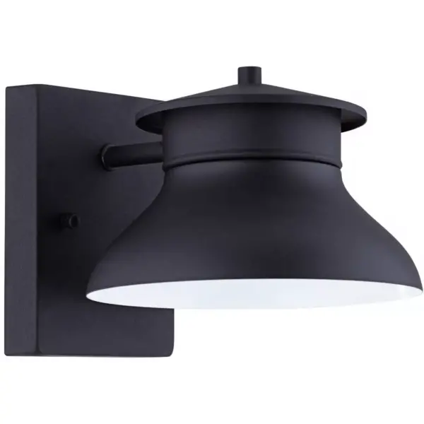 John Timberland Modern Outdoor Wall Light Fixture LED Black 5" Non Glass Dark Sky for Exterior House Porch Patio Deck Barn