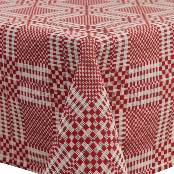 Park Designs Kings Arms Coverlet Table Square - 36"L - Red