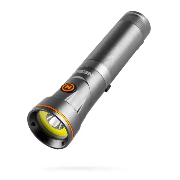 NEBO FRANKLIN Pivot 300 Lumen Magnetic Rechargeable LED Handheld Work Light with 7 Light Modes, Includes Rechargeable Battery and Pocket Clip