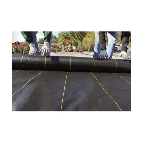 DeWitt Sunbelt Woven Weed Control Garden Landscape Fabric Ground Cover, 4x100 Ft