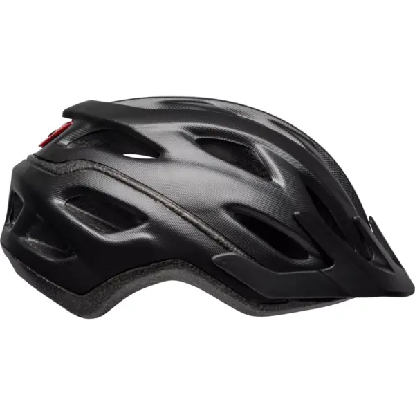 Bell Fortitude Adult Textured Bike Helmet with light - Dark Gray