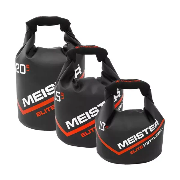 Meister Elite Fitness Sandbag with removable Kettlebells - 50lbs