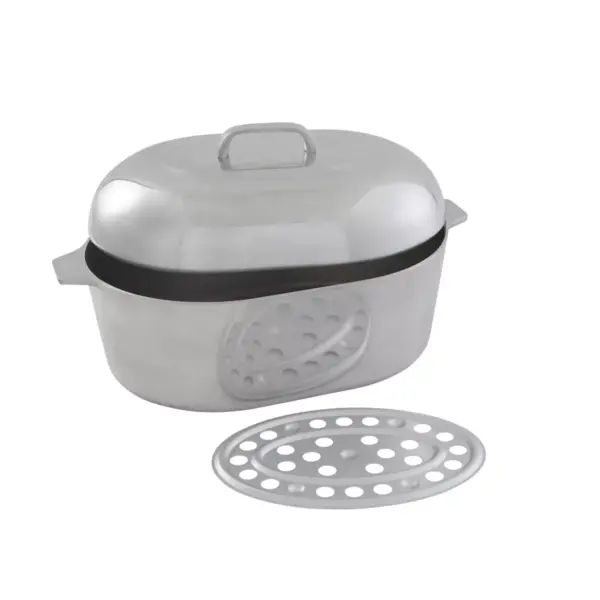 Imusa 15" Cajun Classic Oval Aluminum Roaster