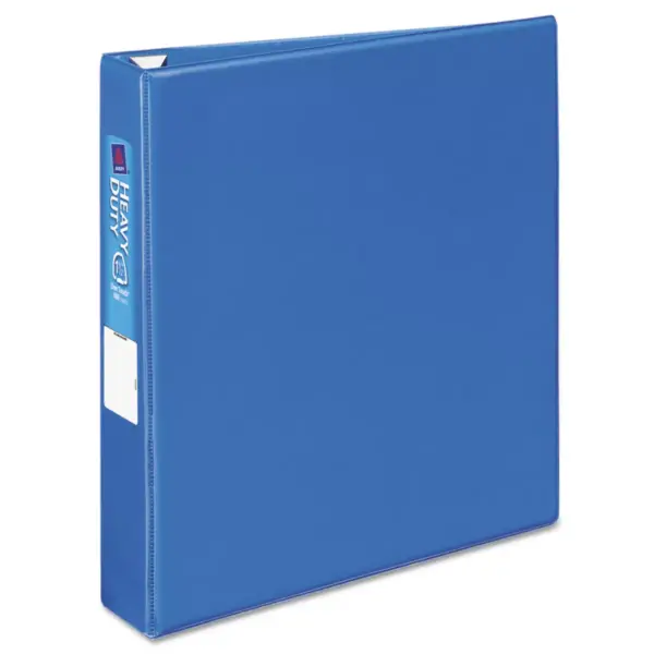 Avery Heavy-Duty Binder with One Touch EZD Rings 11 x 8 1/2 1 1/2" Capacity Blue 79885