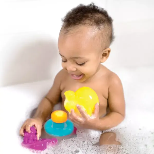 Sassy Pour & Explore Bath Toy Gift Set - 7pc