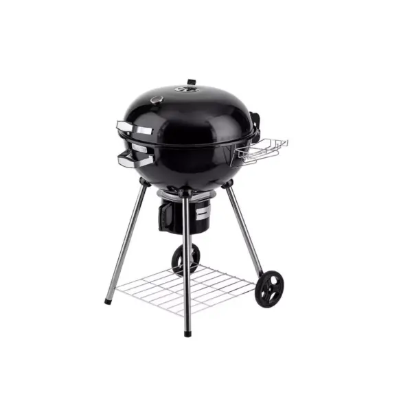 Monoprice 22 Charcoal Grill, Built-in Wheels, Removable Ash Catcher, Heat Control, 22.5in Grilling Surface - Pure Outdoor Collection