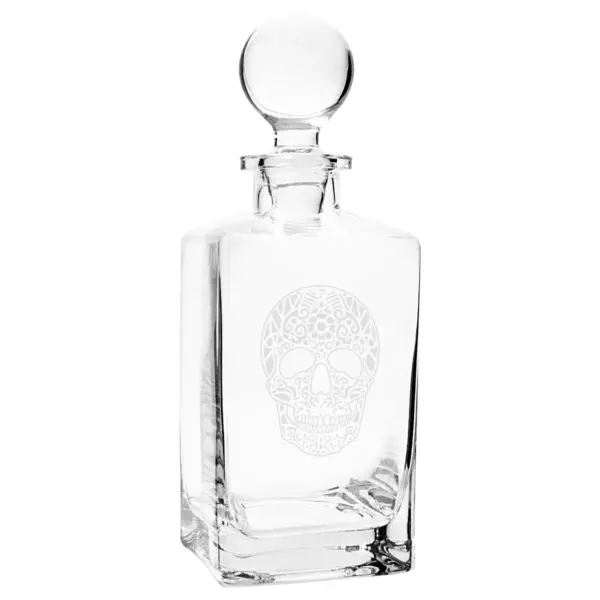 Halloween Sugar Skull Decanter