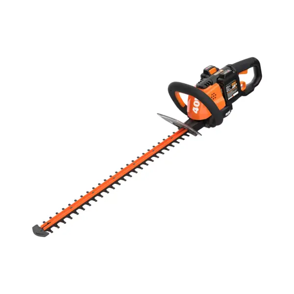 Worx WG284 24" - 40V (2x20) Hedge Trimmer, Rotating Handle