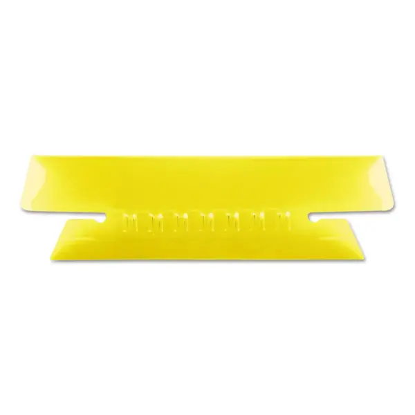 Pendaflex Hanging File Folder Tabs 1/3 Tab 3 1/2 Inch Yellow Tab/White Insert 25/Pack 4312YEL