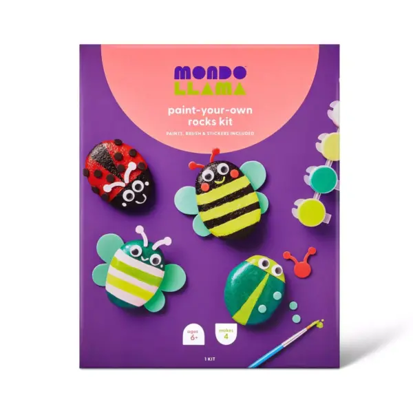 Paint-Your-Own Rocks Kit Bugs - Mondo Llama™