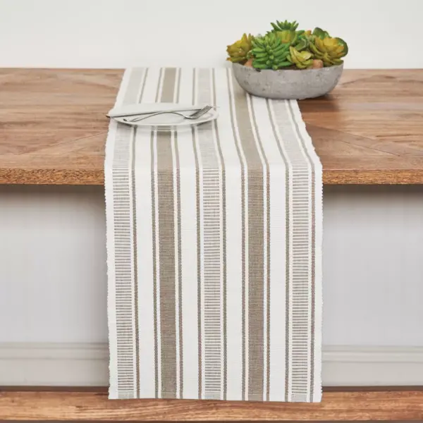 C&F Home 13" x 72" Chandler Stripe Clay Runner