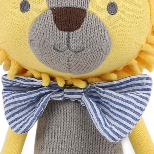 The Peanutshell Leon the Lion Knit Plush