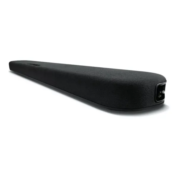 Yamaha SR-B20ABL Sound Bar with Dual Built-In Subwoofers with 8K-10K 48Gbps HDMI Cable - 2.46 ft. (.75m)