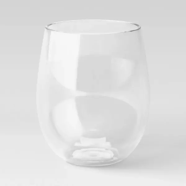 18oz Plastic Stemless Wine Glass - Threshold™