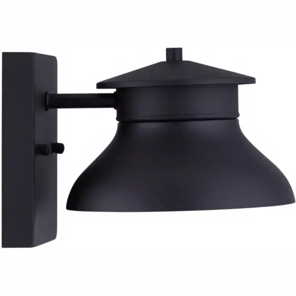 John Timberland Modern Outdoor Wall Light Fixture LED Black 5" Non Glass Dark Sky for Exterior House Porch Patio Deck Barn