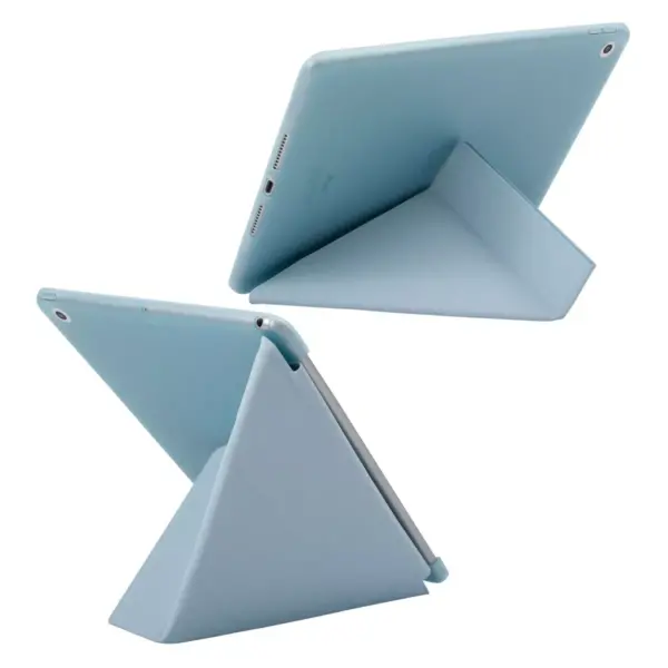 Insten - Tablet Case for iPad Pro 10.2" 2019 & 2020, Gen 7 & 8, Multifold Stand, Magnetic Cover Auto Sleep/Wake, Pencil Charging, Blue