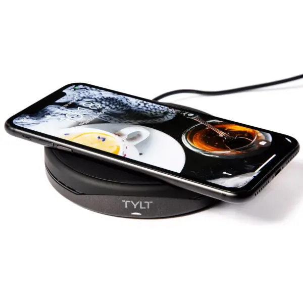 TYLT 10W Qi Wireless Charging Stand/Pad - Black