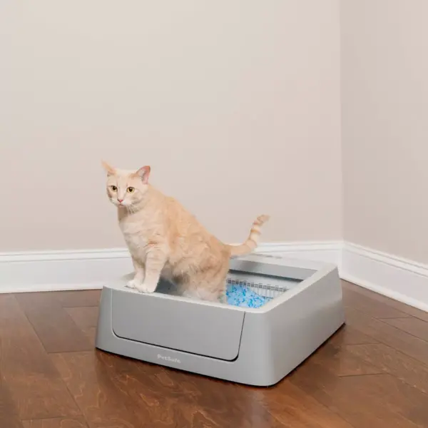 PetSafe ScoopFree Phone App Connected Smart Self-Cleaning Cat Litter Box - Beige