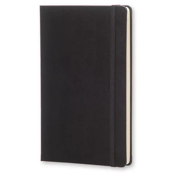 Moleskine Professional Composition Notebook, Elastic Closure, Narrow Ruled, 240 sheets, 8.25" x 5" - Black