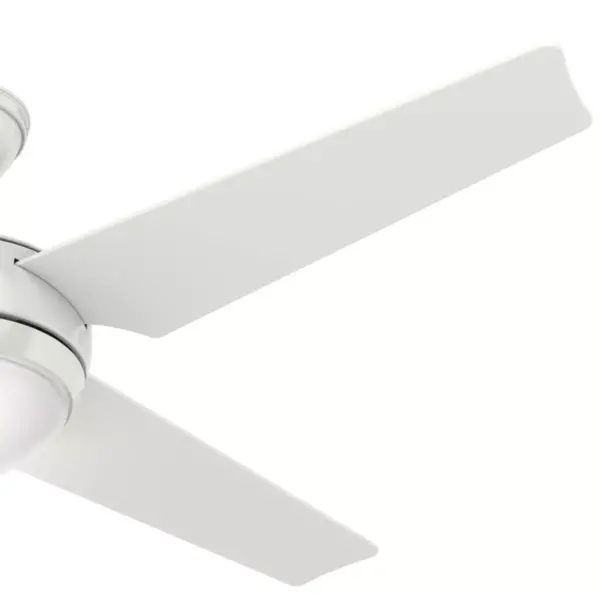 52" Sonic Ceiling Fan with Remote White (Includes Energy Efficient Light) - Hunter