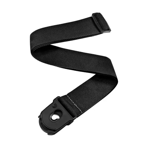 D'Addario Planet Waves 2" Polypropylene Planet Lock Guitar Strap Black