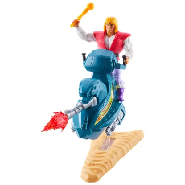 Masters of the Universe Sky Sled & Prince Adam