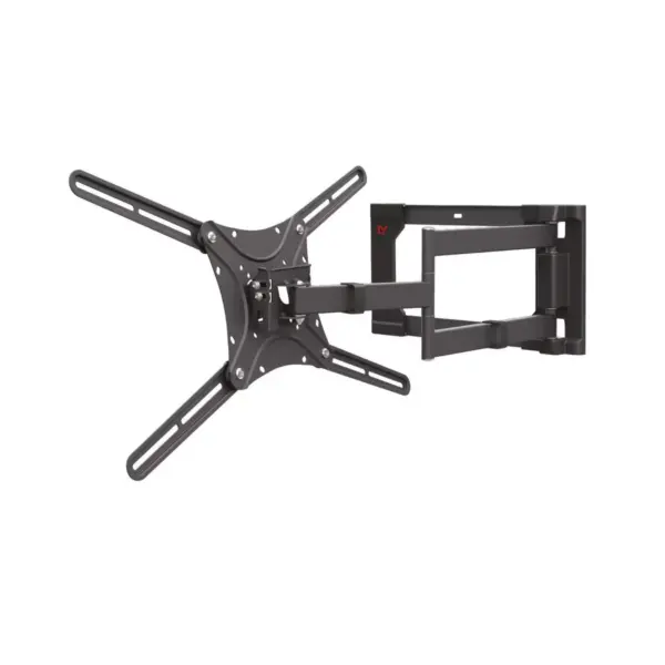 Barkan 13" - 80" 4-Movement Patented to Fit Various Screen Types Flat / Curved TV Wall Mount - Black