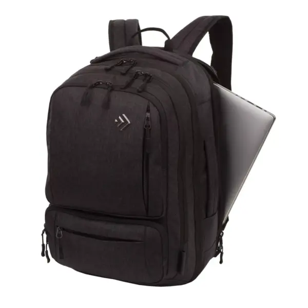 Outdoor Products 17.9" Work plus Play Convertible Backpack - Black