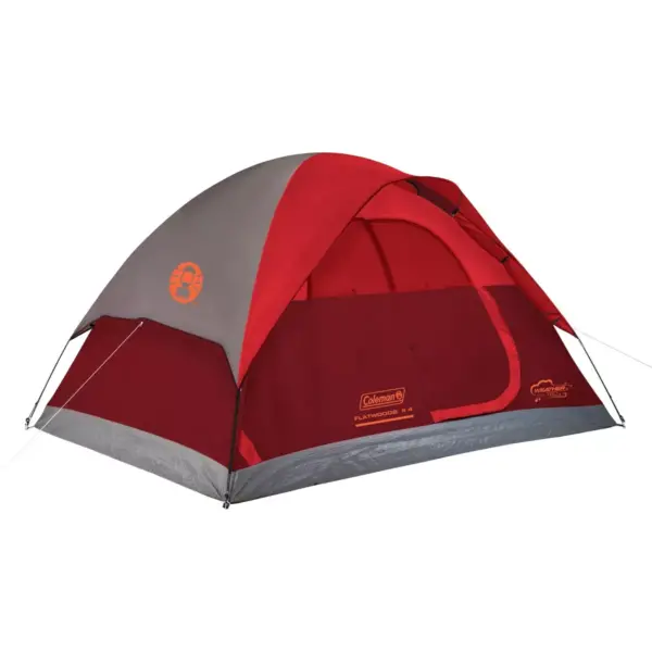 Coleman Flatwoods II 4 Person Tent - Red