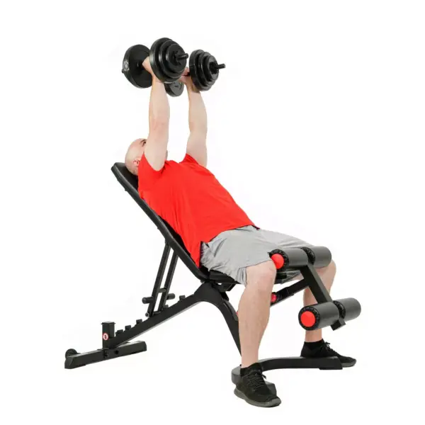 Sunny Health & Fitness Fully Adjustable Utility Weight Bench