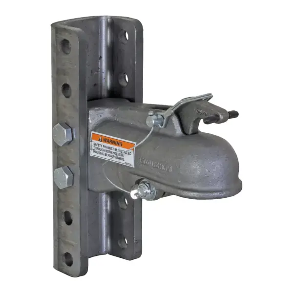 Buyers Products 91555 2-5/16 Inch Adjustable Cast Coupler with 5 Position Channel, 15, 000 Pound Capacity, and Fasteners for Ball Hitch Towing