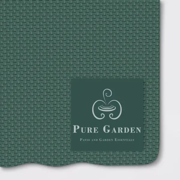 12" Multipurpose Kneeling Pad With Handle Green - Pure Garden