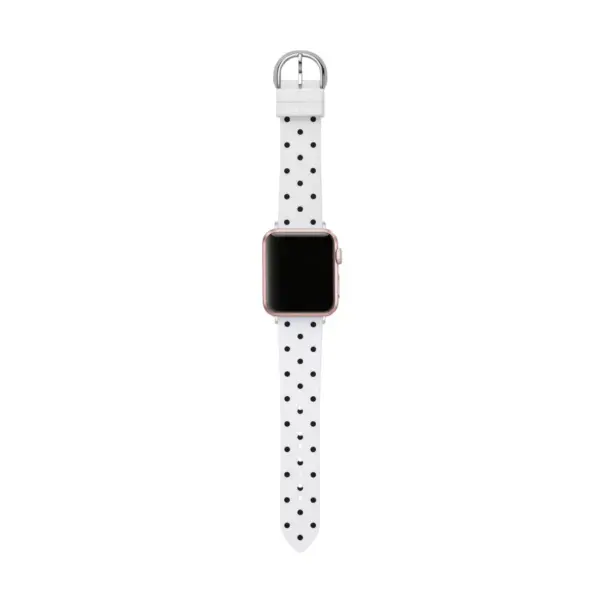 Kate Spade New York Apple Watch Gold Spade Black Double-wrap 38/40mm Band