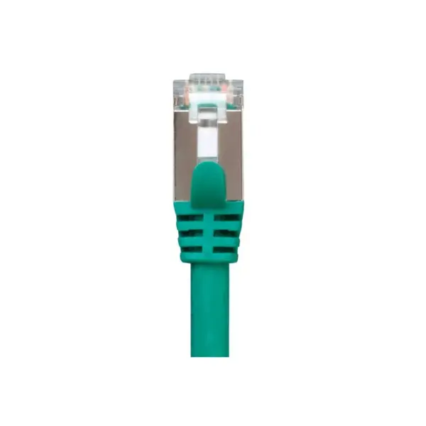 Monoprice Cat7 Ethernet Network Patch Cable - 25 feet - Green | 26AWG, Shielded, (S/FTP) - Entegrade Series