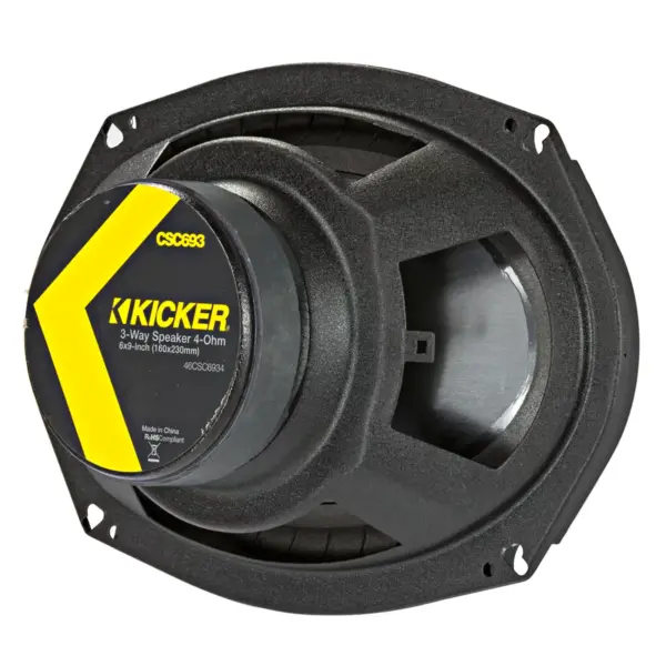 Kicker 46CSC6934 CS-Series 6x9" 3-Way Triaxial Speakers