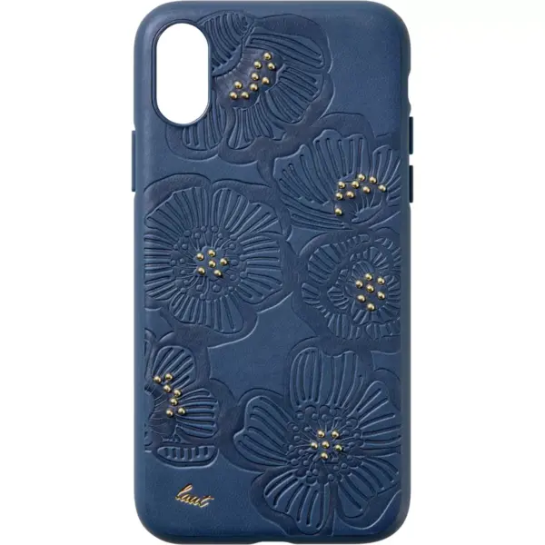 LAUT Apple iPhone XS Max Flora Case - Blue