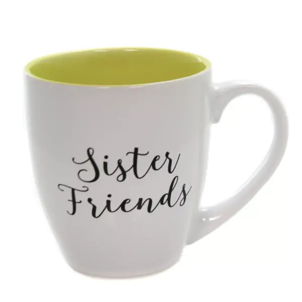 Tabletop 4.0" Sister Friends Nk Mug 15 Oz African American Expressions  -  Drinkware