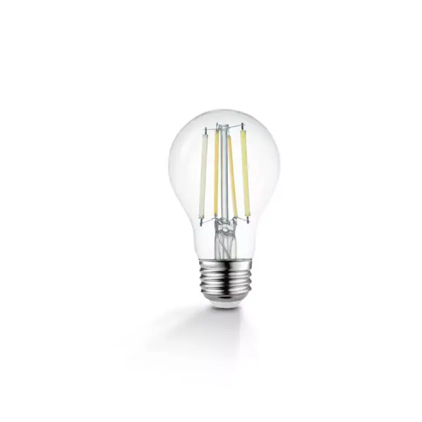 Smart 60W Equivalent Vintage Filament Tunable White LED Wi-Fi Enabled Voice Activated A19 E26 Light Bulb