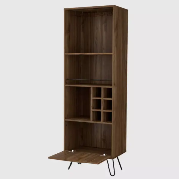 Aster High Bar Cabinet Mahogany - RST Brands