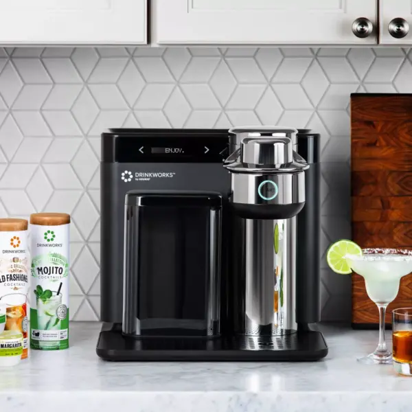 Drinkworks Home Bar by Keurig Single-Serve Pod-Based Premium Cocktails, Spirits and Brews Maker