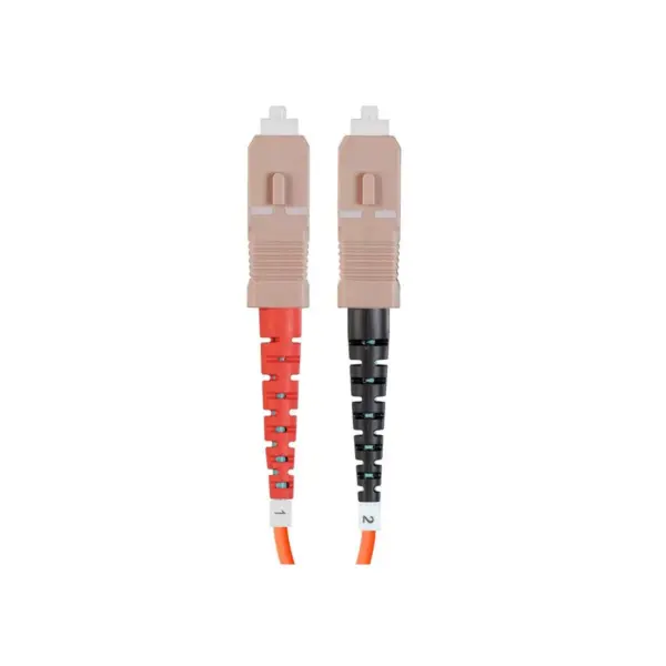 Monoprice OM1 Fiber Optic Cable - 3m (Meter) - SC/UPC-SC/UPC, Multi Mode, Duplex, 62.5/125 Type, 2.0mm, PVC