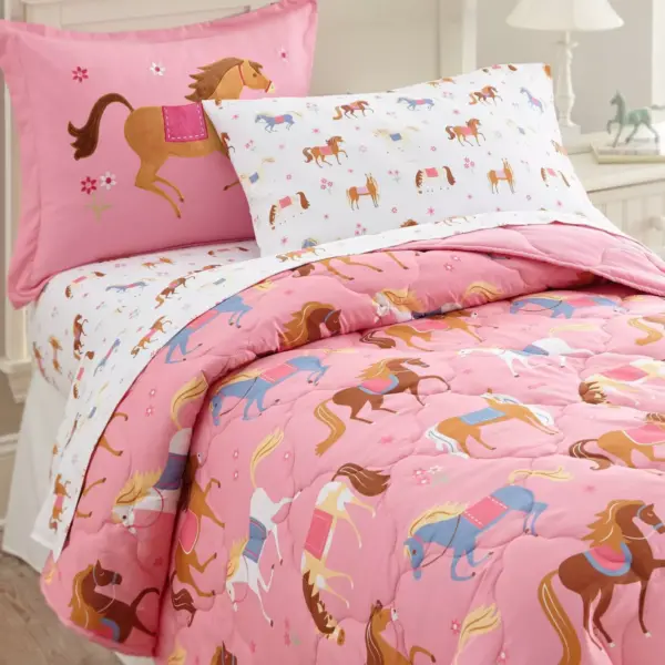 Full Horses Microfiber Sheet Set - WildKin