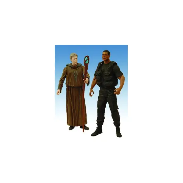 Diamond Comic Distributors, Inc. Stargate Sg1 Season 10 Daniel & Tealc Figure 2 Pack