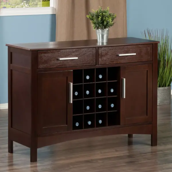 Gordon Buffet Cabinet/Sideboard Cappuccino - Winsome