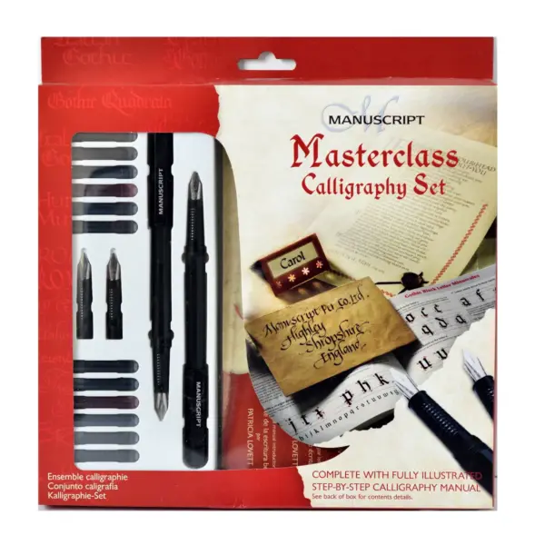 Calligraphy Masterclass Set 21pc - Manuscript