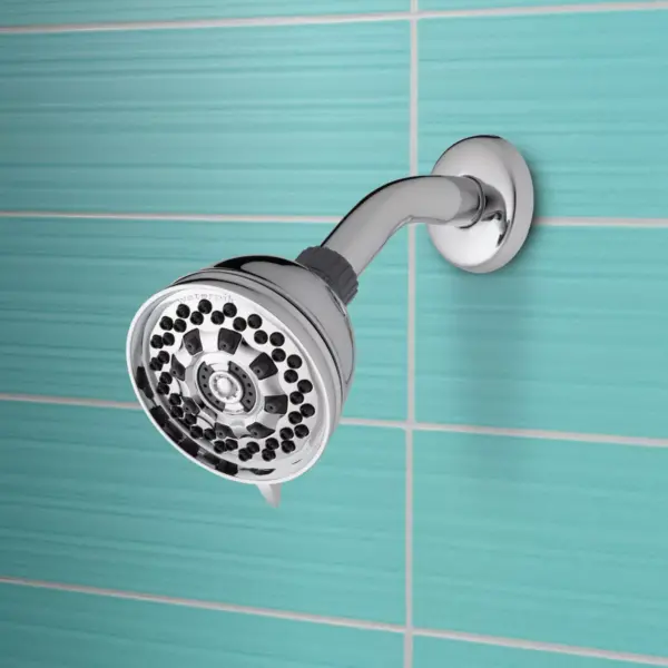 PowerPulse Fixed Mount Shower Head 6-mode Chrome - Waterpik