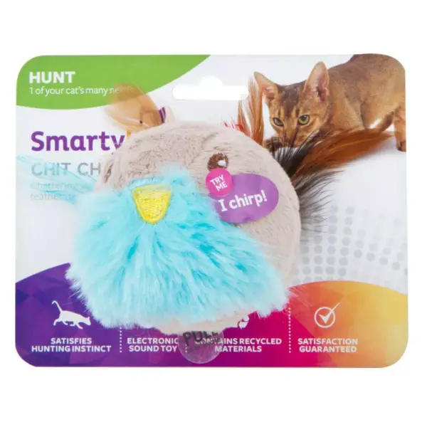 SmartyKat Chit Chatter Electronic Sound Cat Toy